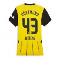 Camiseta Borussia Dortmund Jamie Bynoe-Gittens #43 Primera Equipación para mujer 2024-25 manga corta